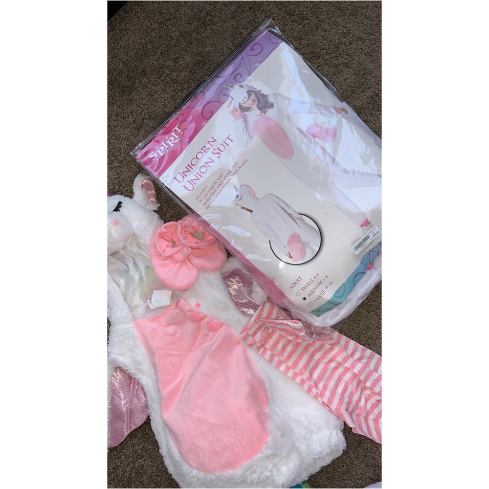 Mommy and me unicorn costumes